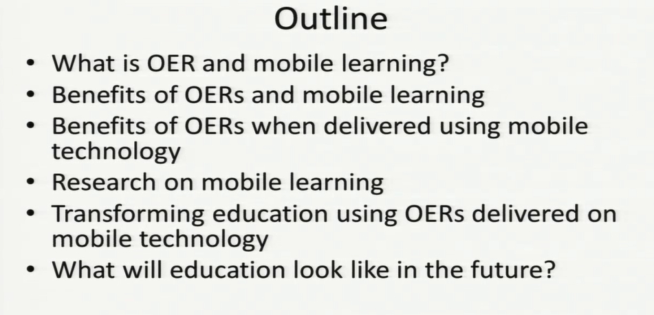 2014 이러닝 국제 콘퍼런스 : Open Education Resources with Mobile Learning to Transform Education