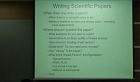 Writing Scientific